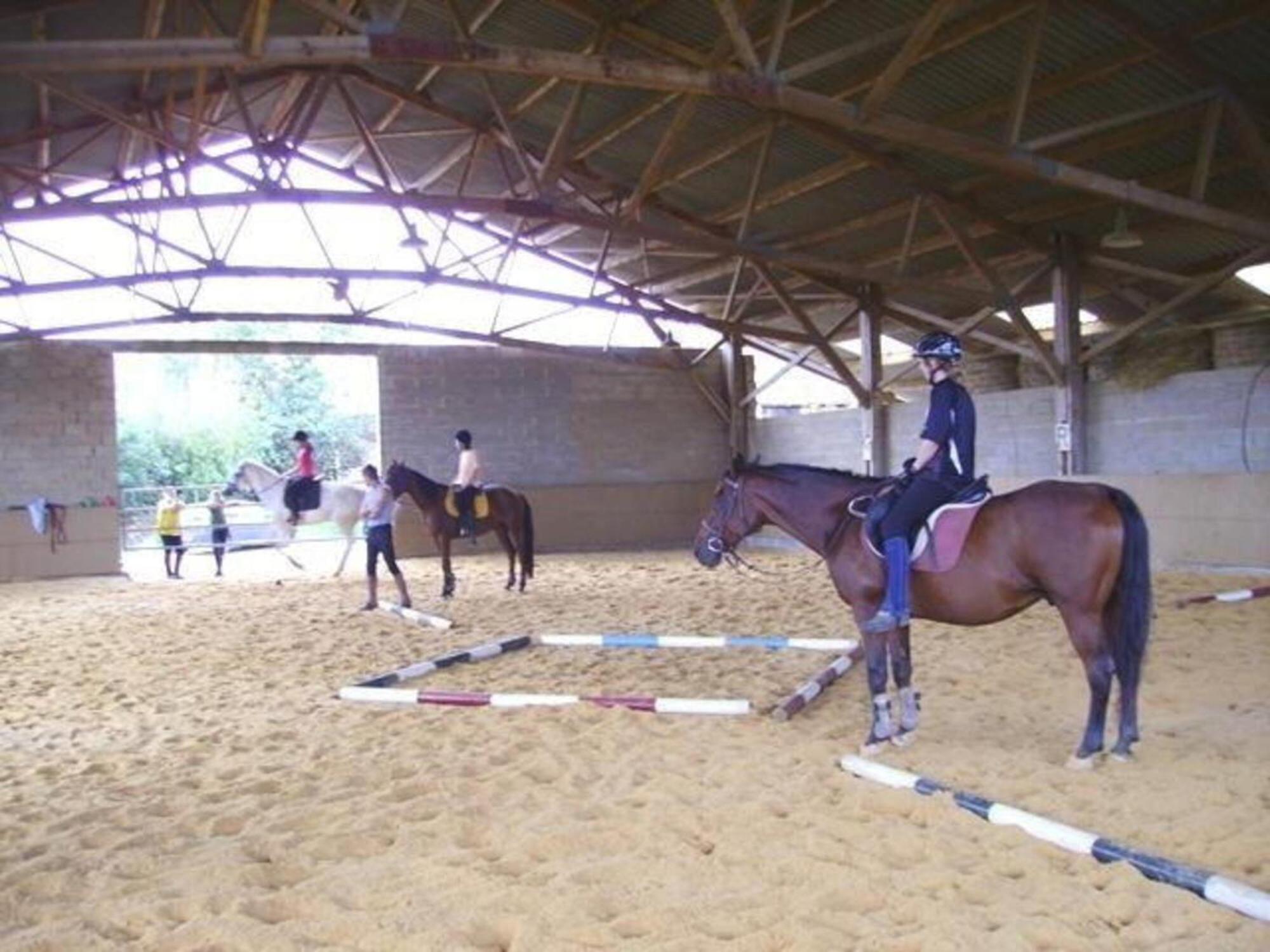 Centre Equestre Du Passe Temps Villa Dégagnac Kültér fotó